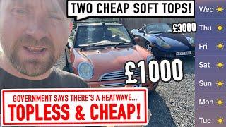 HEATWAVE! Cheap Convertibles and why we swapped a MINX for a MINI
