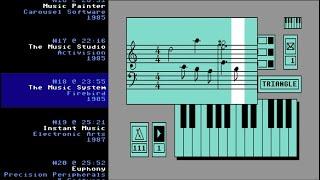 Twenty Commercial C64 Music Editing Programs