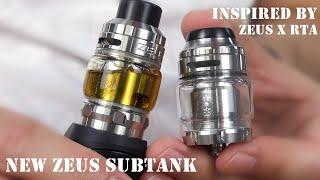 New Geekvape Zeus Leakproof Subohm Tank w/ MESH coils | Full Review