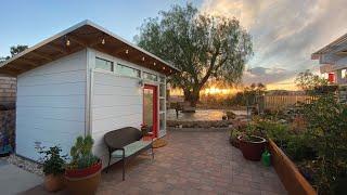 Studio Shed Backyard Transformation