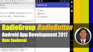 Latest Android App Development: How to Use Radio Group and RadioButton