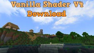 Vanilla Shader V4 | Minecraft Bedrock Edition - Download