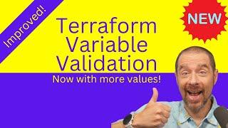 Improved Variable Validation in Terraform 1.9