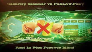 Cezurity Scanner Meets FakeAV.Pony on Windows 7