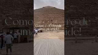 Egito - Veja como é dentro de uma pirâmide! #viagem #travel #egito #piramide #aventura