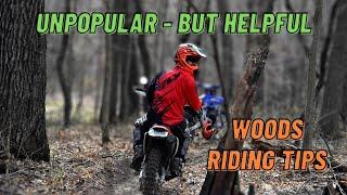 3 UNEXPECTED Dirt Bike Riding Tips For More Control In The Woods