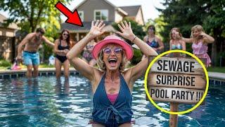 Karen Installed a Pool Using My Water Line — So I Re-Routed It to a Sewage Pipe During Her Party