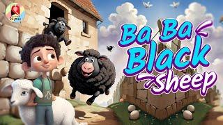 Ba Ba Black Sheep | Popular English Rhyme | Animals for Kids | ba ba ba black sheep |Baby Songs