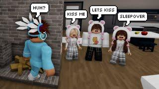 CREEPY ODERS Were Having A SECRET SLEEPOVER, So I Snuck IN… (Brookhaven RP)