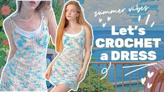 Let’s CROCHET a DRESS  / super easy and fast tutorial 