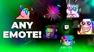 ANIMATE your Twitch EMOTES like Party Parrot (FREE template)