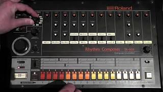 How to use a Roland TR808 Drum Machine Tutorial