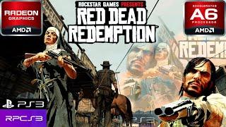 Red Dead Redemption RPCS3 Emulator (AMD A6, Radeon R4 Graphics) Low End PC (512MB)