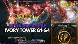 [LOST ARK] PRACTICING NEW BUILD | IVORY TOWER G1-G4 INSTANT RE BLADE