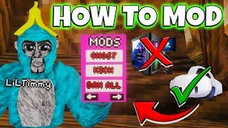 How To Get MODS In Gorilla Tag NO PC | QUEST ONLY | WORKING 2024