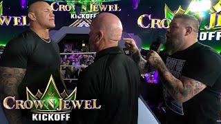 Kevin Owens promises to put down Randy Orton for good: 2024 Crown Jewel Kickoff highlights