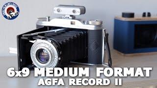 Shooting massive 6x9 Negatives! Agfa Record II Camera