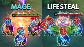 Edith Mage Build vs Edith Lifesteal Build