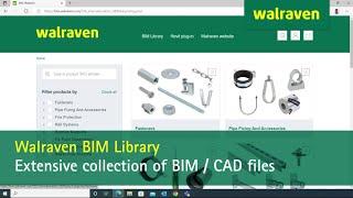 Walraven BIM website