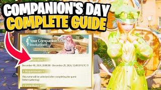 How to Complete all the Quests & Get Every Reward!  [Companion's Day]