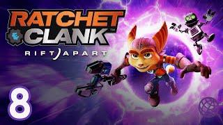 Ratchet and Clank Rift Apart прохождение без комментариев - часть 8  Рэтчет и Кланк Сквозь Миры #8