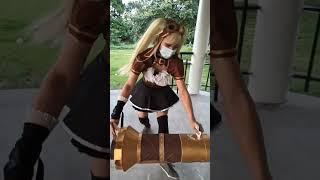 FUNNY LAYLA COSPLAY  | MOBILE LEGENDS #shorts