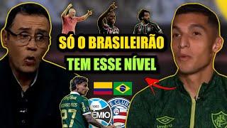  GRINGO DO FLUMINENSE SE RENDE AO BRASILEIRÃO PARA A MÍDIA COLOMBIANA ANTES DE JOGO CONTRA GRÊMIO