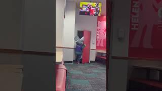 Kid follows haunted Chuck E. Cheese and this happened #shorts