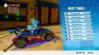 CTR:NF - Papu's Pyramid Relic Race - -0.12 [FWR] / World first negative time (glitchless)