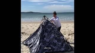 SUNPLAY Australia Beach Tent Set Up Demonstration