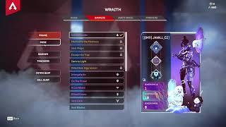 Tryhard Looking Wraith Banner With The VOID SPECIALIST skin - apex legends season 11