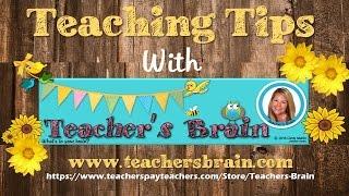 Teaching Tips from Teacher's Brain (Cindy Martin)