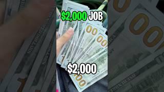 How I Made $2,000 In Less Than 5 Hours #sidehustle #junkremoval #money #hustle #buisness
