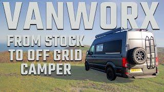 MaxTraxx Vanworx Crafter off grid conversion