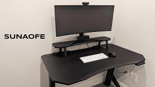 Sunaofe Moveable Gaming Standing Desk with Stand: Challenger