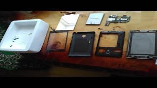 How to replace Digitizer (Touch screen) and LCD screen monitor LG Optimus L7 II P710 Tutorial