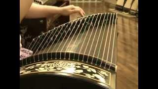 古箏 "人面桃花" Guzheng "Face Like the Peach Blossom" Teresa Teng Guzheng Cover