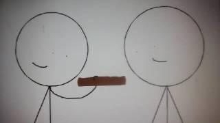 Stick Figures Butterfinger Commercial 2