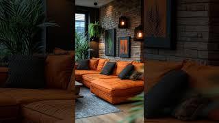 Top 50+ Brick Accent Wall Ideas For Your Living Room l Stylish Brick Wall l  #brickwall