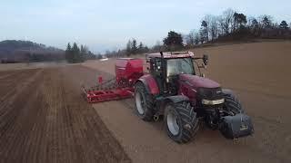 Setí jarního ječmene vol.2 |Caseih Puma 230 CVX & Horsch Pronto 6 DC|