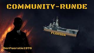 World of Warships Legends - FLORIDA - Tier 6 - COMMUNITY-RUNDE [deutsch/ gameplay]