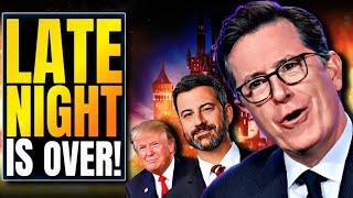 Late Night TV Hosts CRY on Stage Over Election: The REAL Reason Kimmel and Colbert Went NUTS!