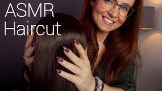 Relaxing ASMR Hair Session ️ Head Massage, Brushing, Spraying, Cutting & Oil