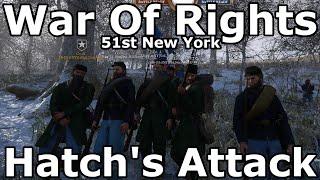 War Of Rights 51st New York Hatch's Attack