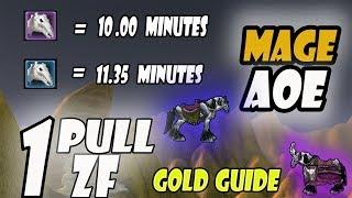 WoW Classic Gold Farm Mage AoE ZF in 1 Pull Part 2