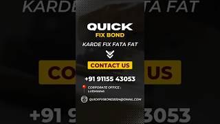  **Carpenter Approved!**  *"Quick Fix Bond ne mera kaam asaan bana diya #glue #pvc