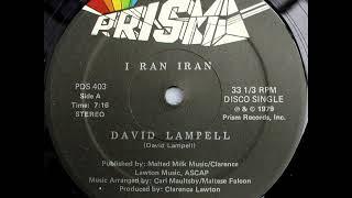 David Lampell ‎– I Ran Iran  (1979)