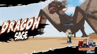 DRAGON SAGE + DRAGON SUMMON | Shinobi Story Sarutobi Clan in Roblox  | iBeMaine