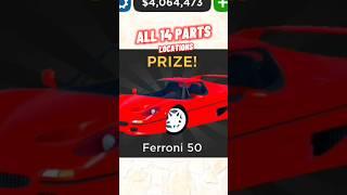 Roblox Car Dealership Tycoon | All 14 Parts Location For Car Hunt In 5 Years Hunt #location