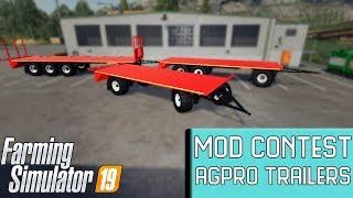 Farming Simulator 19 Mod Contest Spotlight - Agpro Trailer Pack